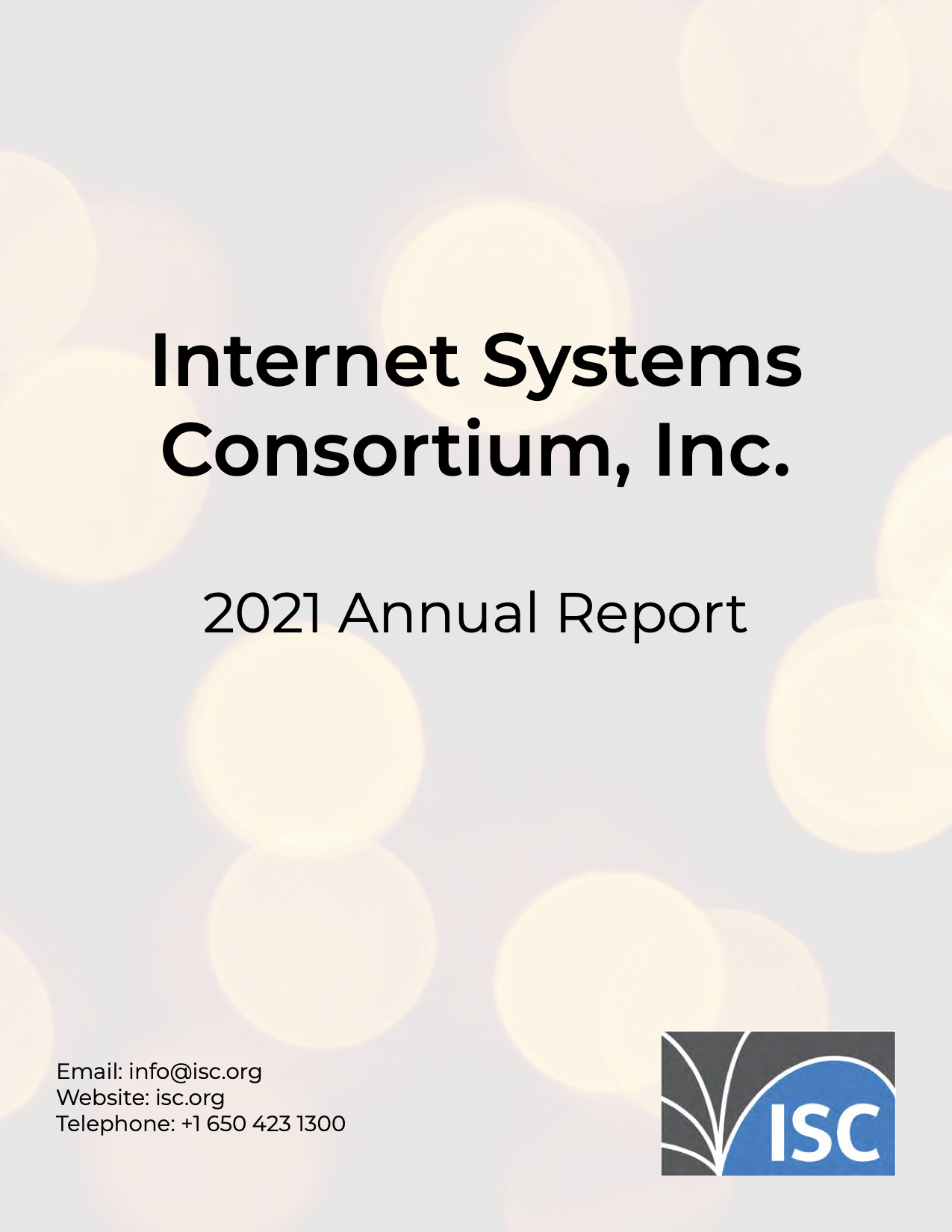 ISC's 2021 annual report